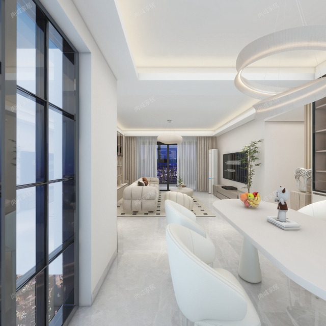 Crème stijl textuur kleurschema moderne crème stijl woonkamer 