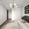 Klassiek wit schema slaapkamer garderobe